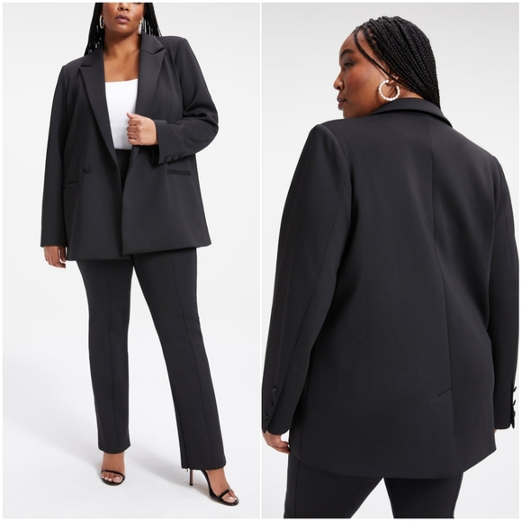 Good American Jackets & Blazers - GOOD AMERICAN SCUBA BLAZER 2.0